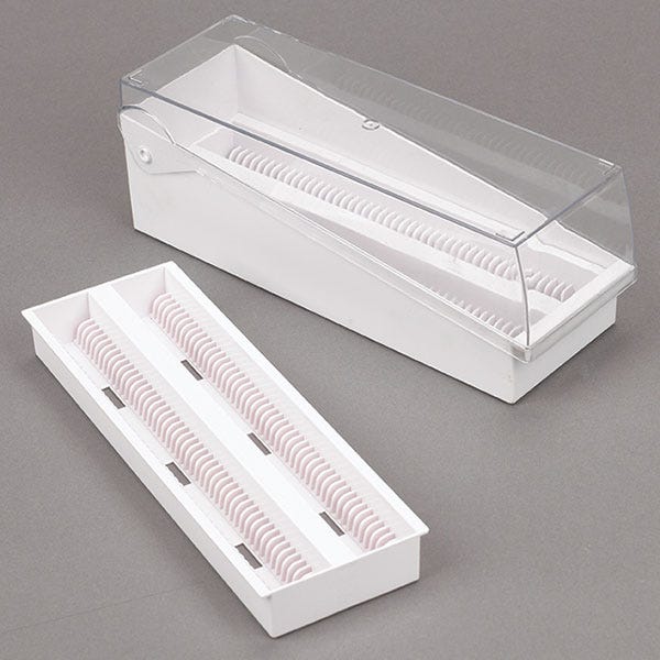 Slide Storage Boxes with Removable Tray