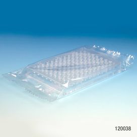 Microtitration Plate, 96-Well, U-Bottom, PS, STERILE, Individually Wrapped