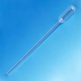 Transfer Pipet, 1.5mL, Pediatric, Graduated to 0.3mL, 115mm, Bulb Draw - 0.9mL