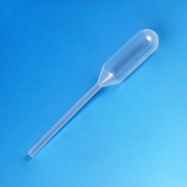 Transfer Pipet, 1.2mL, General Purpose, 65mm, Bulb Draw - 0.9mL