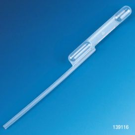 Transfer Pipet, Exact Volume, 200uL (0.20mL), 115mm Long, 500/bag, 10 Bags/Case