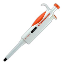 Pipette, Diamond PRO, Adjustable Volume, 100 - 1000uL, Orange (Tip Group C)