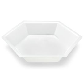 Weighing Dish, Plastic, Hexagonal, Antistatic, 200mL, PS