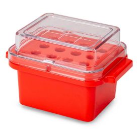 Mini Cooler, 0°C, 12-Place (3x4) for 1.5mL Tubes, Red