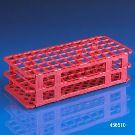 Rack, Tube, 16/17mm, 60-Place, PP, Red