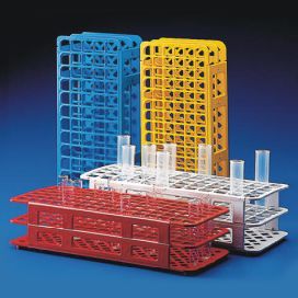 Rack, Tube, 30mm, 24-Place, PP, Yellow