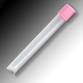 Sample Tube, 5mL, External Threads, PP, Round Bottom, Self-Standing