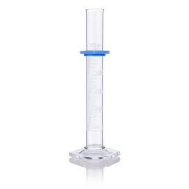 25mL Graduated Cylinder, Globe Glass, Class A, Each, 6/Case