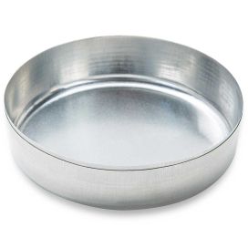 Aluminum Dish, 72mm, 2.0g (70mL), Smooth Wall without Tab