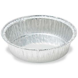 Aluminum Weighing Dish, 75mL, 70mm OD, Crimped Walls