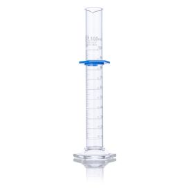 100mL Graduated Cylinder, Globe Glass, Class B, 4/Box, 24/Case