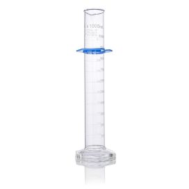 1000mL Graduated Cylinder, Globe Glass, Class B, Each, 4/Case