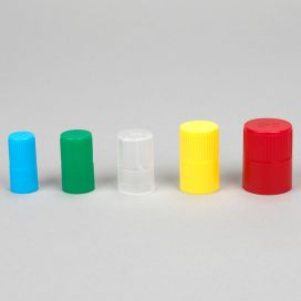 Diamond Culture Tube Cap for 25mm Glass Culture Tubes, Red