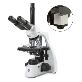 bScope trinocular microsco.,HWF 10x/20mm, eyepiece, quin nosepiece, with camera