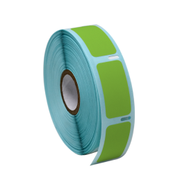 Label Roll, Cryo, Direct Thermal, 38x19mm, for Large Vials and Tubes, Green