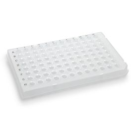 0.1mL 96-Well PCR Plate, Half Skirt, Clear